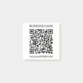 Post-it® Créer un code QR d'entreprise Texte instantané et  (Devant)