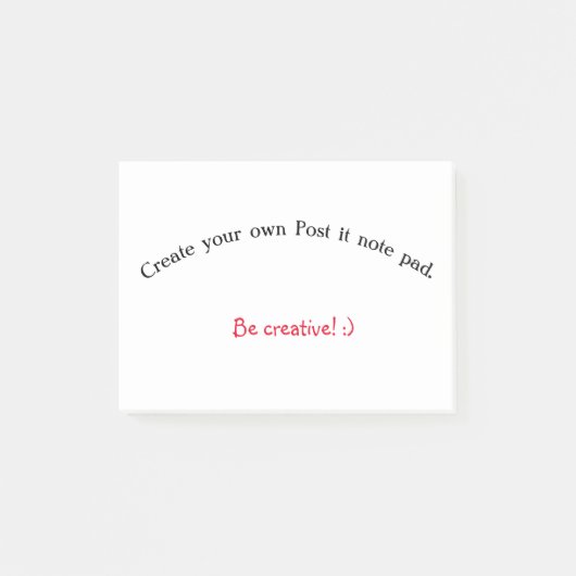 Post-it® Créer votre propre carnet de notes (Devant)