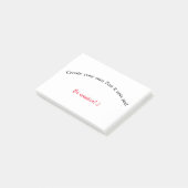 Post-it® Créer votre propre carnet de notes (Incliné)