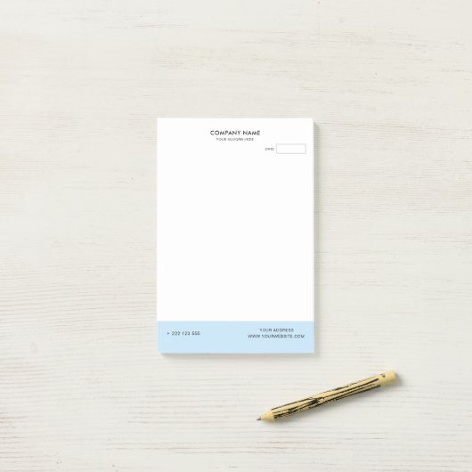 Post-it® Créez Votre Propre Blanc (Sur un bureau)