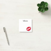 Post-it® Créez Votre Propre Empreinte de Baiser Rouge Perso (Bureau)