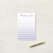 Post-it® Créez votre propre Motif Ombre Chevron (Sur un bureau)