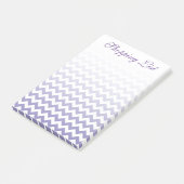 Post-it® Créez votre propre Motif Ombre Chevron (Incliné)