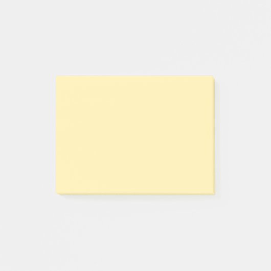 Post-it® Crème au Beurre Couleur Uni (Devant)