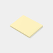 Post-it® Crème au Beurre Couleur Uni (Incliné)