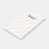 Post-it® Crème glacée fraises rose fraise (Incliné)