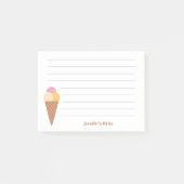 Post-it® Crème glacée Triple Scoops (Devant)