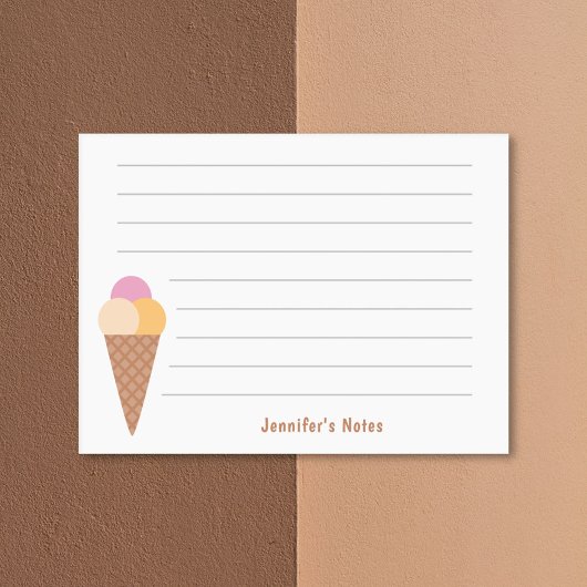Post-it® Crème glacée Triple Scoops