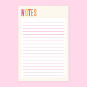 Post-it® Crème rayée colorée
