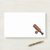 Post-it® cricket (Sur un bureau)