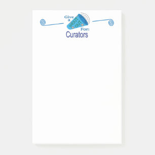 Post-it® Criez pour les conservateurs