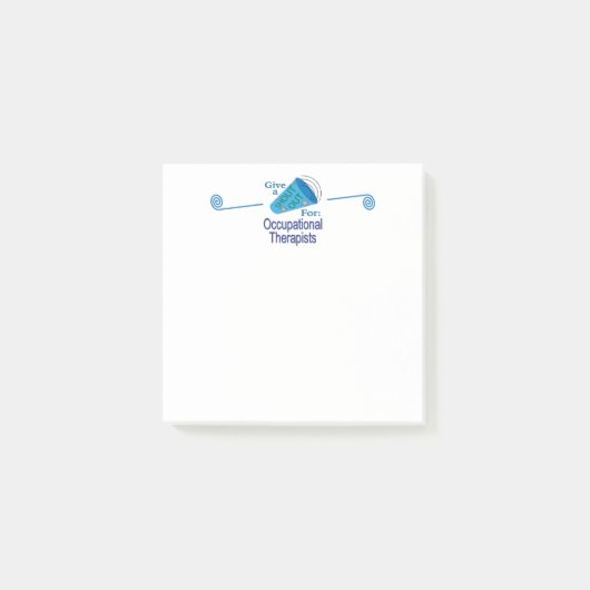 Post-it® Criez pour les ergothérapeutes (Devant)