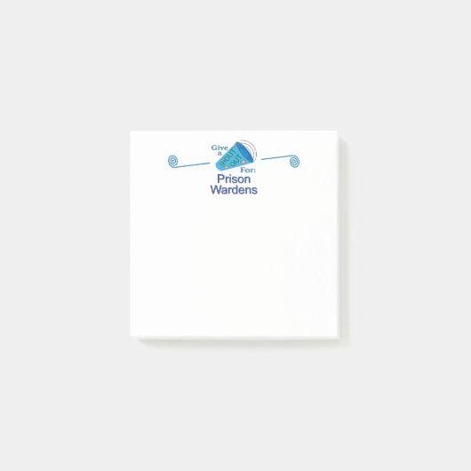 Post-it® Criez pour les gardiens de prison (Devant)
