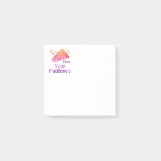 Post-it® Criez pour les infirmières praticiens (Devant)