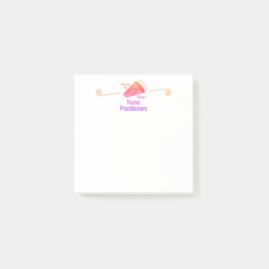 Post-it® Criez pour les infirmières praticiens (Devant)
