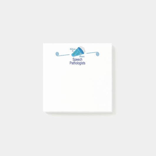 Post-it® Criez pour les orthophonistes (Devant)