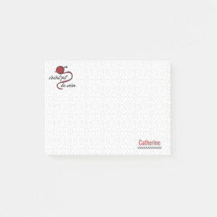 Post-it® Crochet Rouge Rapide, Mourir Chaud