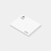 Post-it® Crochet Violet Rapide, Mourir Chaud (Incliné)