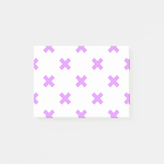 Post-it® Crochets Lilac sur blanc (Devant)