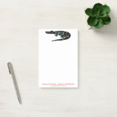 Post-it® CROCODILE Américain Graphique - Reptile - Faune - (Bureau)
