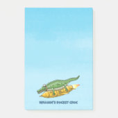 Post-it® Crocodile Fusée (Devant)