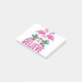 Post-it® Croire le Flamant rose de sensibilisation au cance (Incliné)