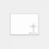 Post-it® Croisement de mots chrétiens personnalisés (Devant)