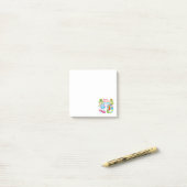 Post-it® Croisière tropicale mère fille pour des vacances (Sur un bureau)