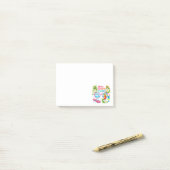 Post-it® Croisière tropicale mère fille pour des vacances (Sur un bureau)