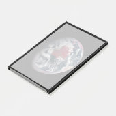 Post-it® Croissance plante Sur La Planète Terre. (Incliné)