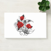 Post-it® Croissant mécanique avec roses rouges (Bureau)