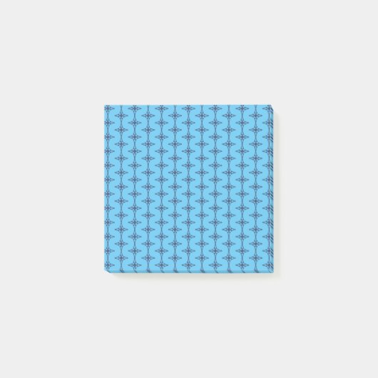 Post-it® Croix Chrétienne en Bleu Céleste Art (Devant)