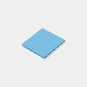 Post-it® Croix Chrétienne en Bleu Céleste Art (Incliné)