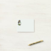 Post-it® Croix chrétienne en or (Sur un bureau)