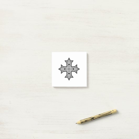 Post-it® Croix copte (Sur un bureau)