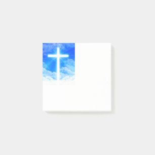 Post-it® Croix de chrétien personnalisable de Jésus-Chris