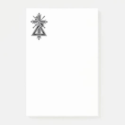 Post-it® Croix freemasonique (Devant)