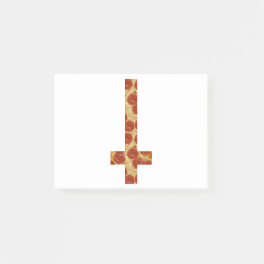 Post-it® croix inversée de pizza (Devant)