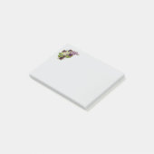 Post-it® Croix Violette Et Fleurs (Incliné)
