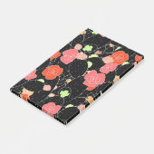 Post-it® Croquis de fleurs de cactus roses (Incliné)