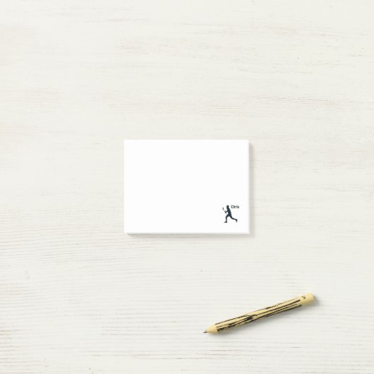 Post-it® Crosse personnalisée (Sur un bureau)