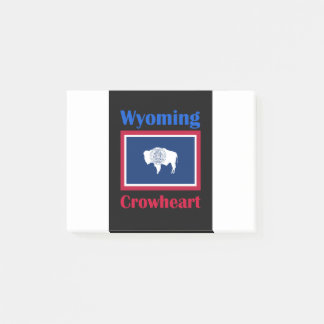 Post-it® Crowheart Wyoming