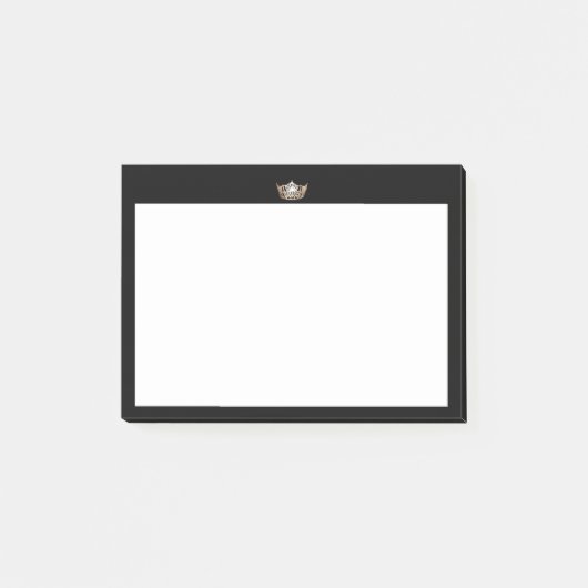 Post-it® Crown Post-it-Notes de style Miss America (Devant)
