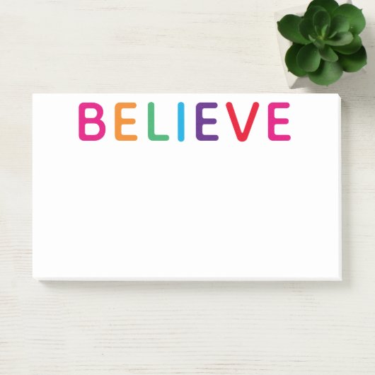 Post-it® Croyez Bright Multicolored (Bureau)