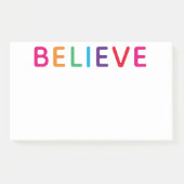 Post-it® Croyez Bright Multicolored (Devant)