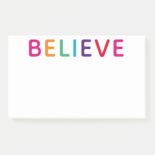 Post-it® Croyez Bright Multicolored