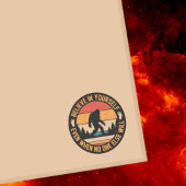 Post-it® Croyez En Vous-Même Bigfoot Noir