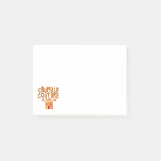 Post-it® Crumble Couture Pain d'épice – Création de biscuit (Devant)