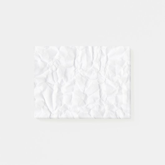 Post-it® Crumpled a plissé les notes collantes de texture (Devant)