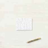 Post-it® Crumpled a plissé les notes collantes de texture (Sur un bureau)